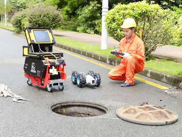 广水管道机器人检测