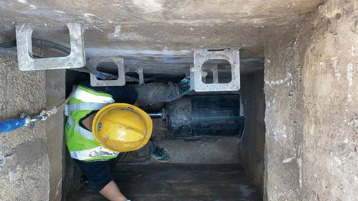 广水HDPE短管内衬法